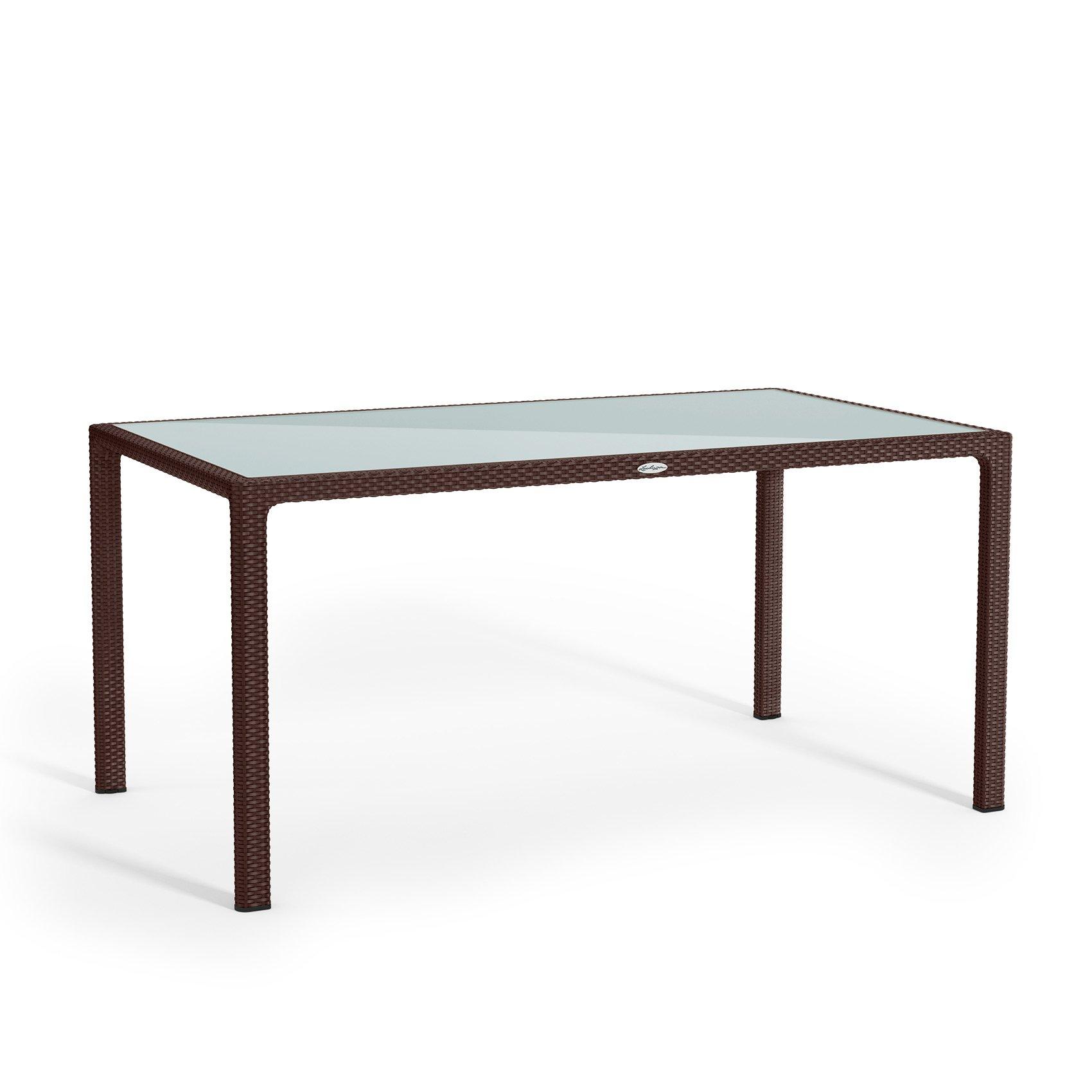 Large dining table mocha